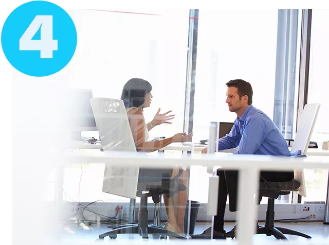 one-on-one meeting