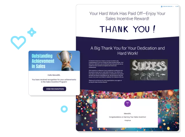 Motivate your sales team with targeted incentives designed to drive results, spark engagement and reward the behaviors that matter most.