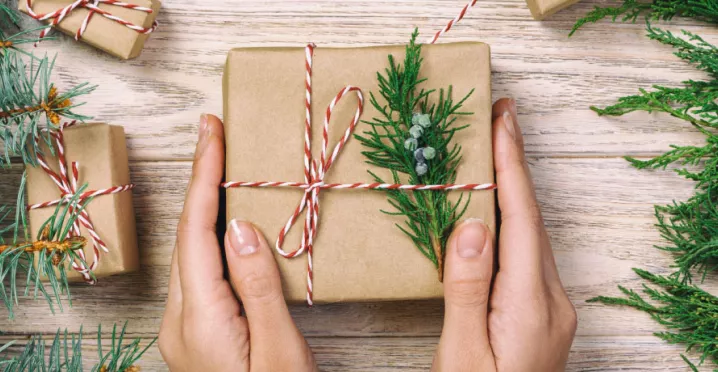 Festive employee holiday gift