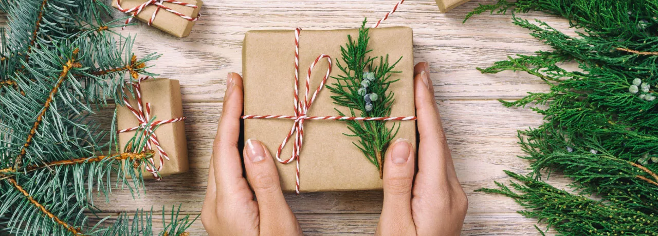 Festive employee holiday gift