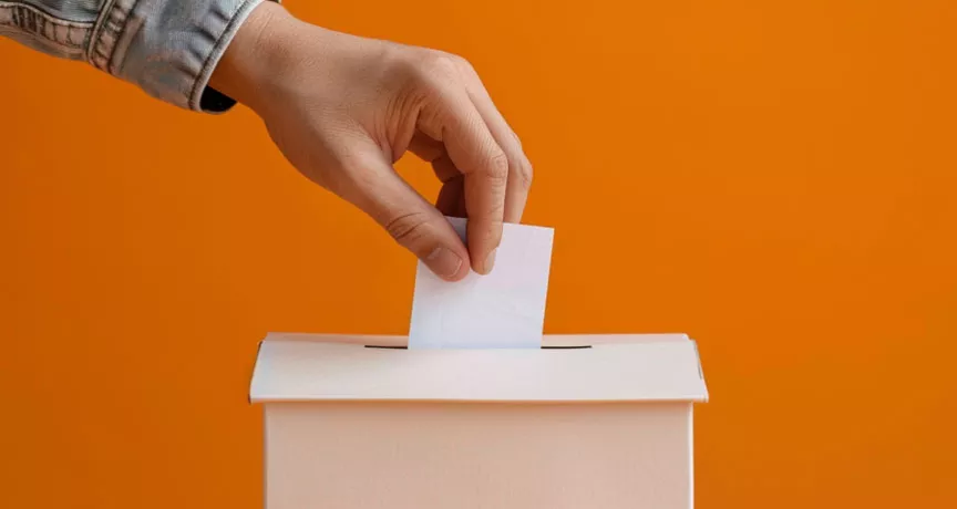 Employee nominating their colleague through a rewards and recognition strategy