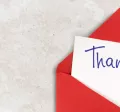 Holiday card for employees that says "Thank You"
