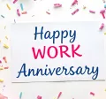 Happy Work Anniversary card